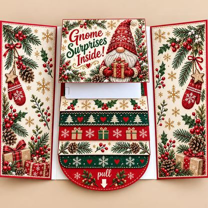 2026 New🎅 Waterfall Christmas Gift Card Booklet