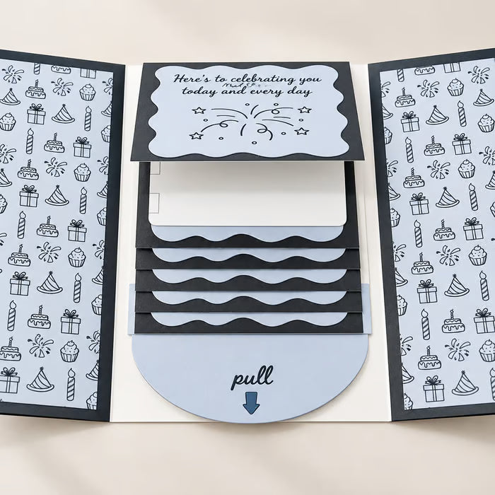 2026 New🎅 Waterfall Christmas Gift Card Booklet
