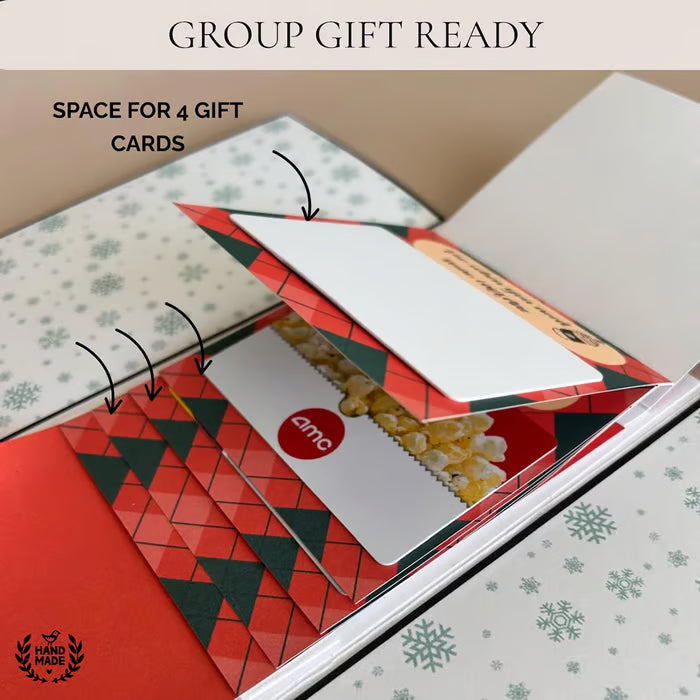 2026 New🎅 Waterfall Christmas Gift Card Booklet