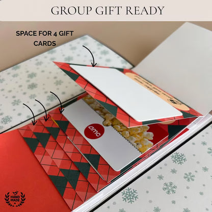 2026 New🎅 Waterfall Christmas Gift Card Booklet