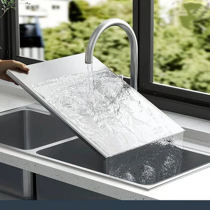 ✨ Stainless Steel Cutting Board – Hygienic, Durable & Easy-Clean Kitchen Prep