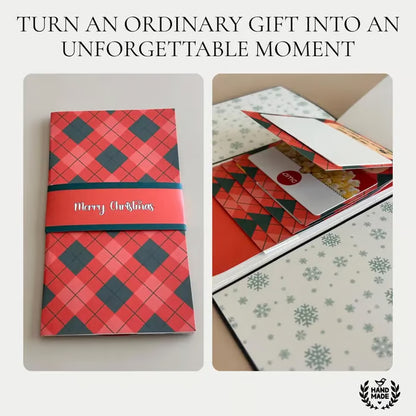 2026 New🎅 Waterfall Christmas Gift Card Booklet