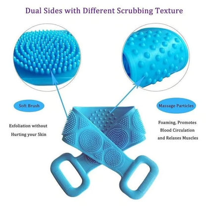 Silicone Exfoliating Body Scrub Brush
