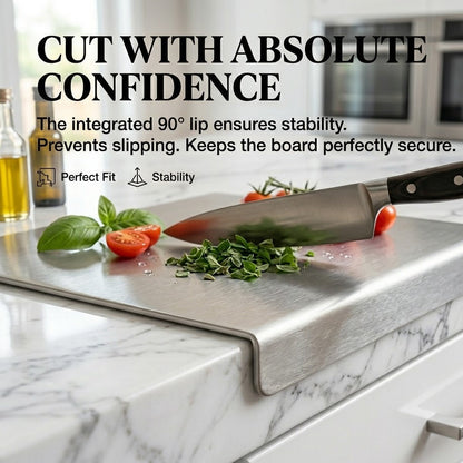 ✨ Stainless Steel Cutting Board – Hygienic, Durable & Easy-Clean Kitchen Prep