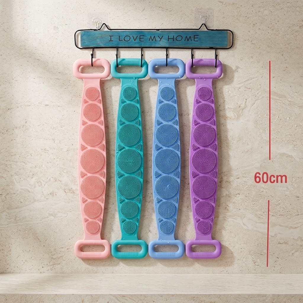 Silicone Exfoliating Body Scrub Brush