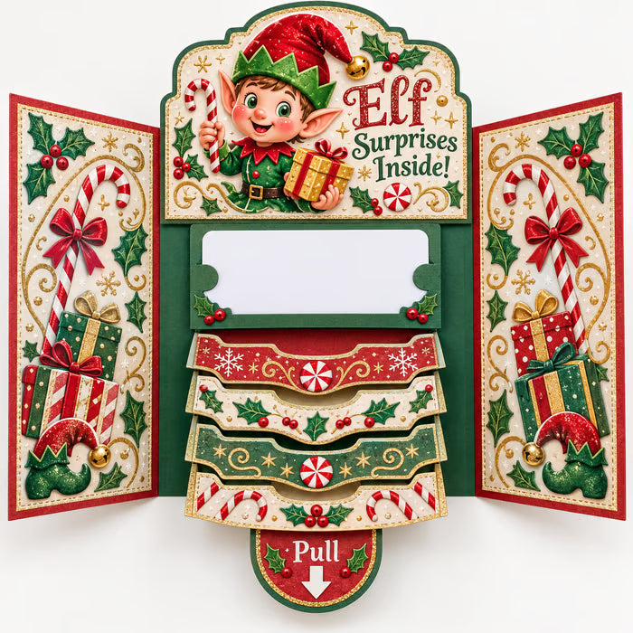 2026 New🎅 Waterfall Christmas Gift Card Booklet
